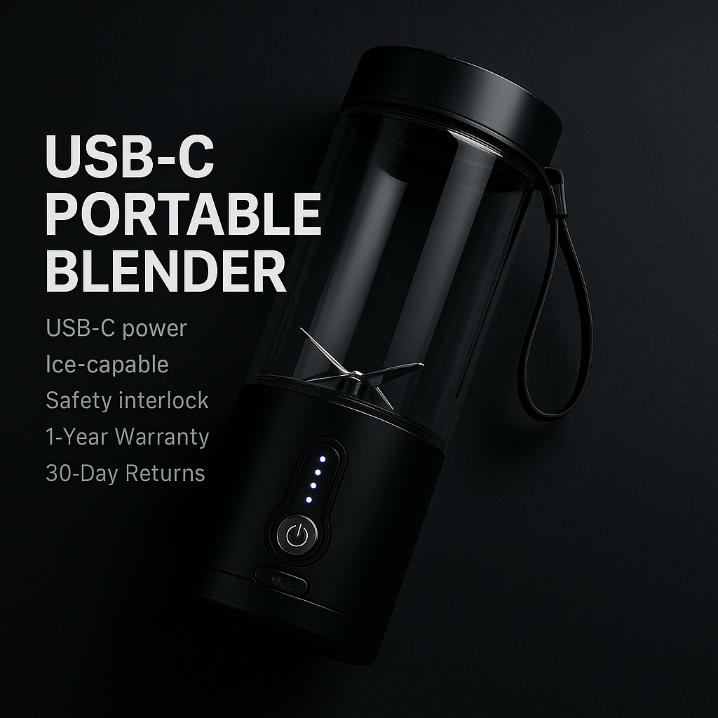 USB-C Portable Blender